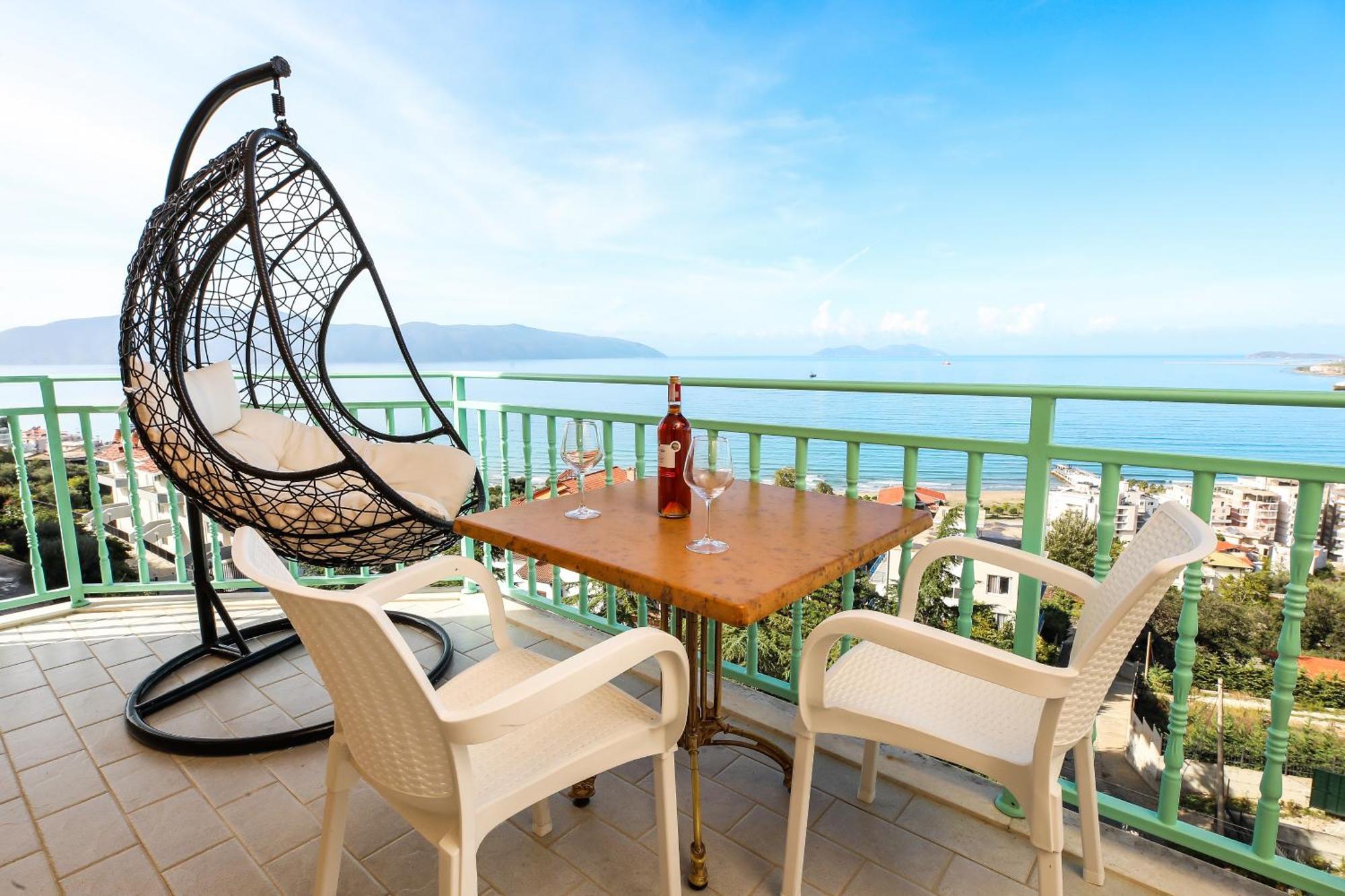 Rezidenca Panorama Apartments Vlorë Buitenkant foto