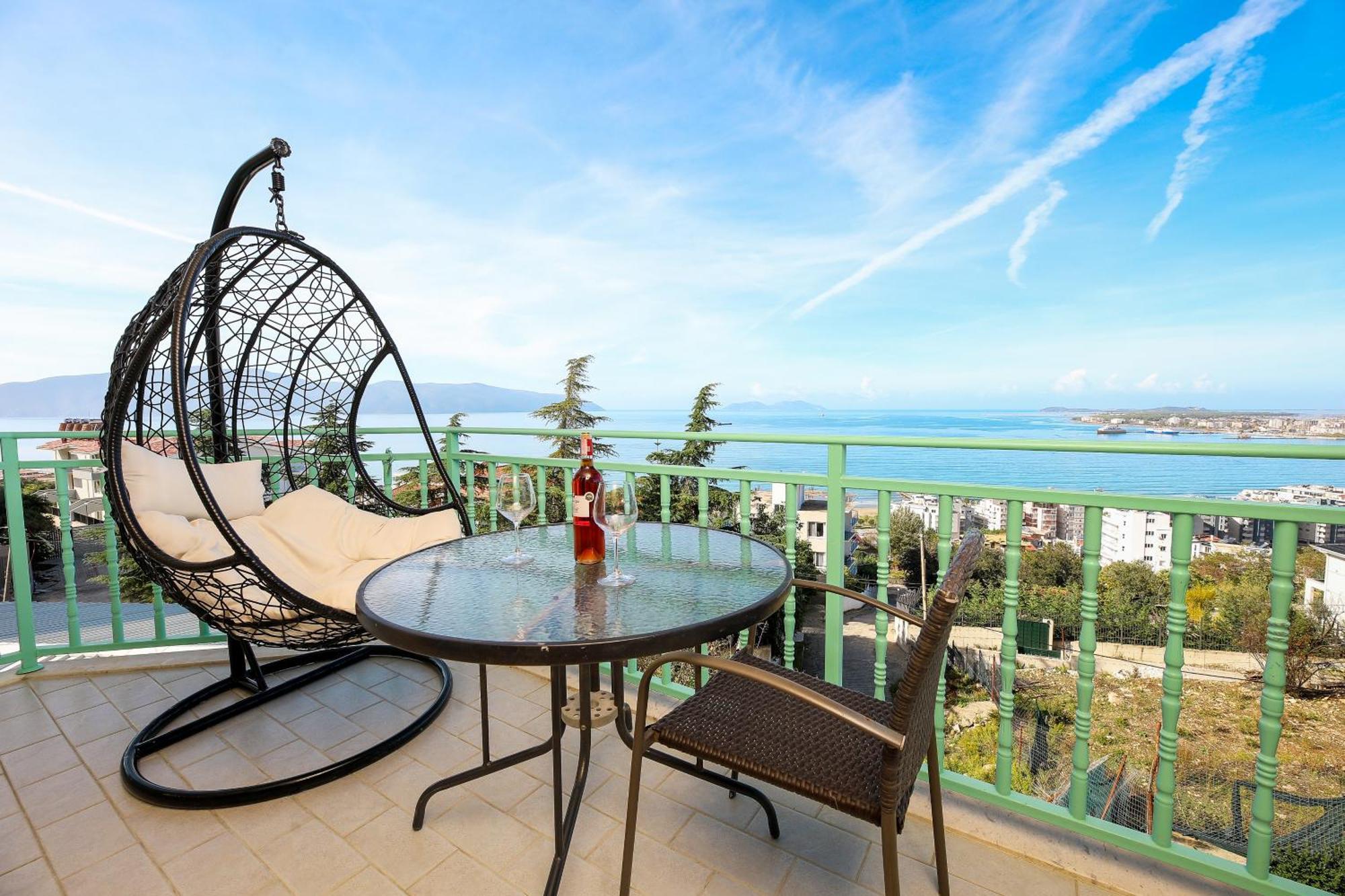 Rezidenca Panorama Apartments Vlorë Buitenkant foto