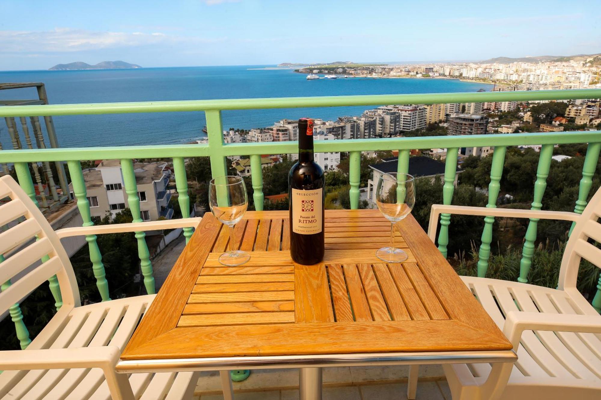 Rezidenca Panorama Apartments Vlorë Buitenkant foto