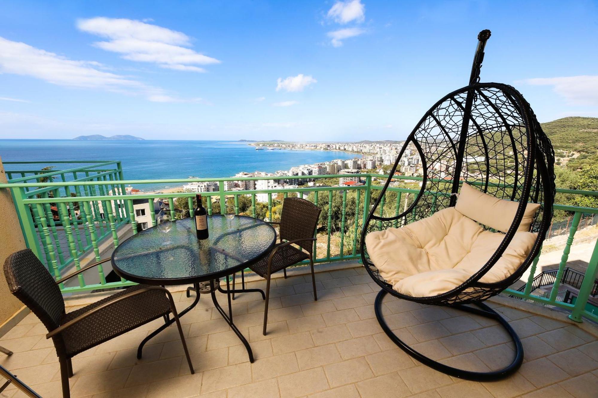 Rezidenca Panorama Apartments Vlorë Buitenkant foto